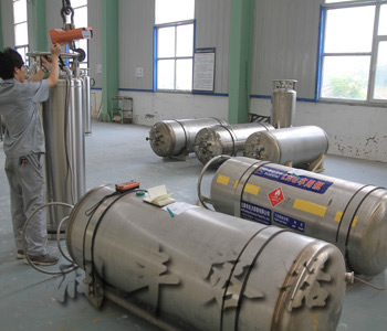 焊接絕熱氣瓶臥式499L圖片3 焊接絕熱氣瓶臥式499L圖片3